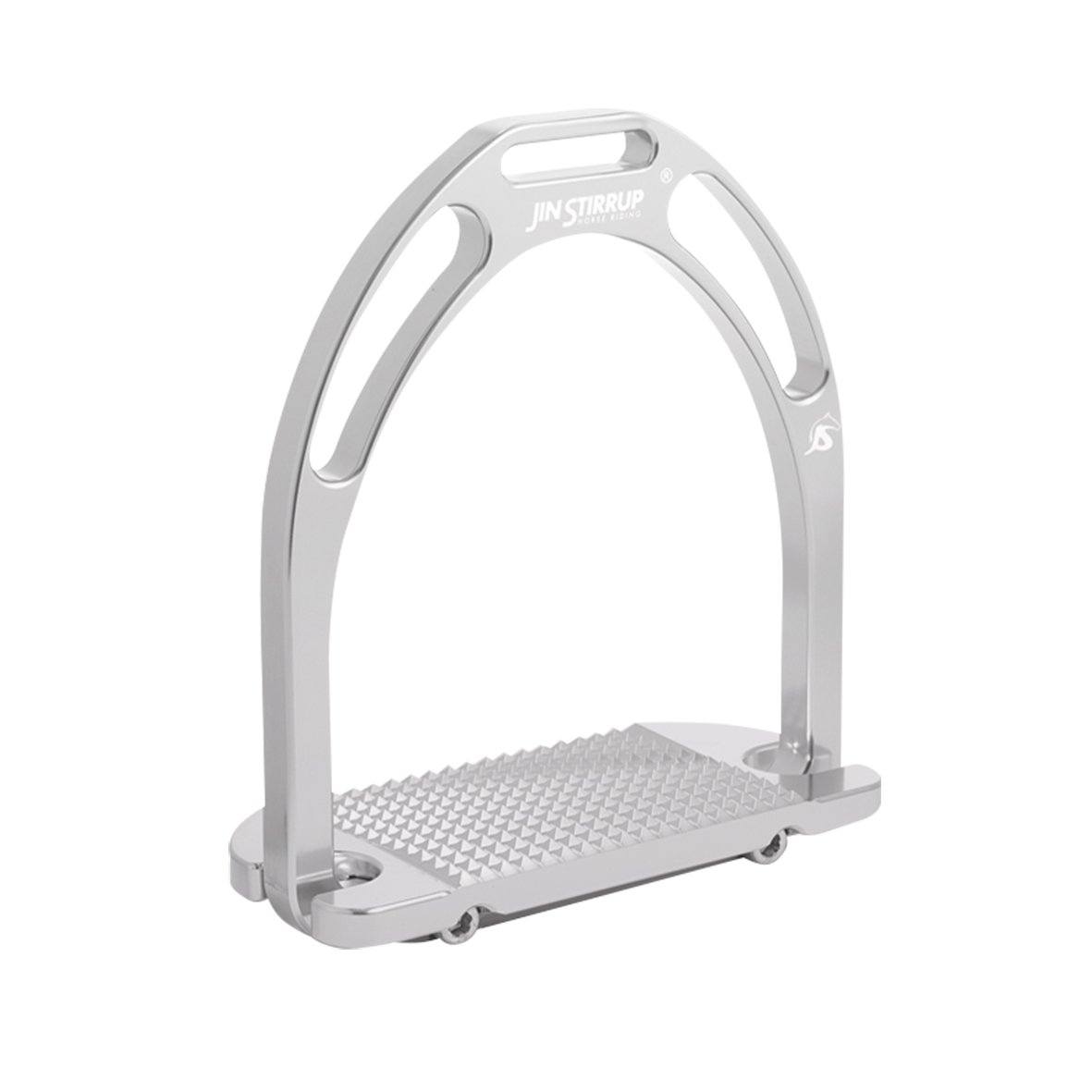 EKKIA (Ekia) 8050616710093 Equipo de equitación Gris JS Stirrup ALU.Grey 201670021, oner tamaño, Otros