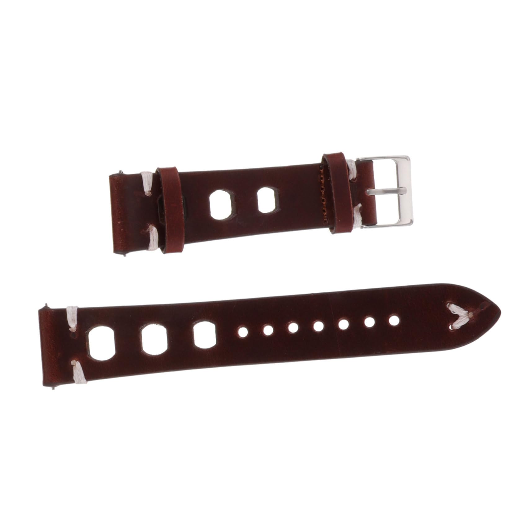 Housoutil 3 Juegos De Correas De Cuero De 20 Mm Para Reloj Inteligente Transpirables Cómodas Ajustables Y De Moda.