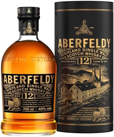 Scotch Whisky Single Malt Aberfeldy 12 Year Old, 40 % vol., 70 cl...