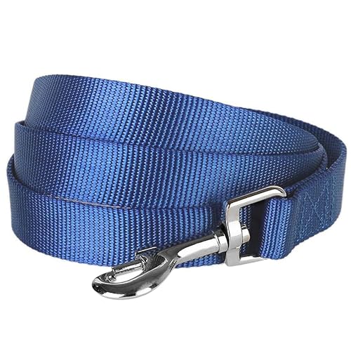 Blueberry Pet Essentials Royal Blue Dog Leash for Large - 4' * 1