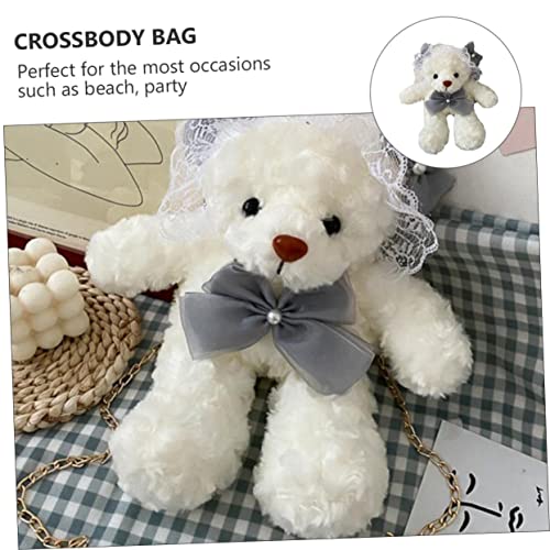 Sac en peluche ours compagnon idéal de vos sorties - 4