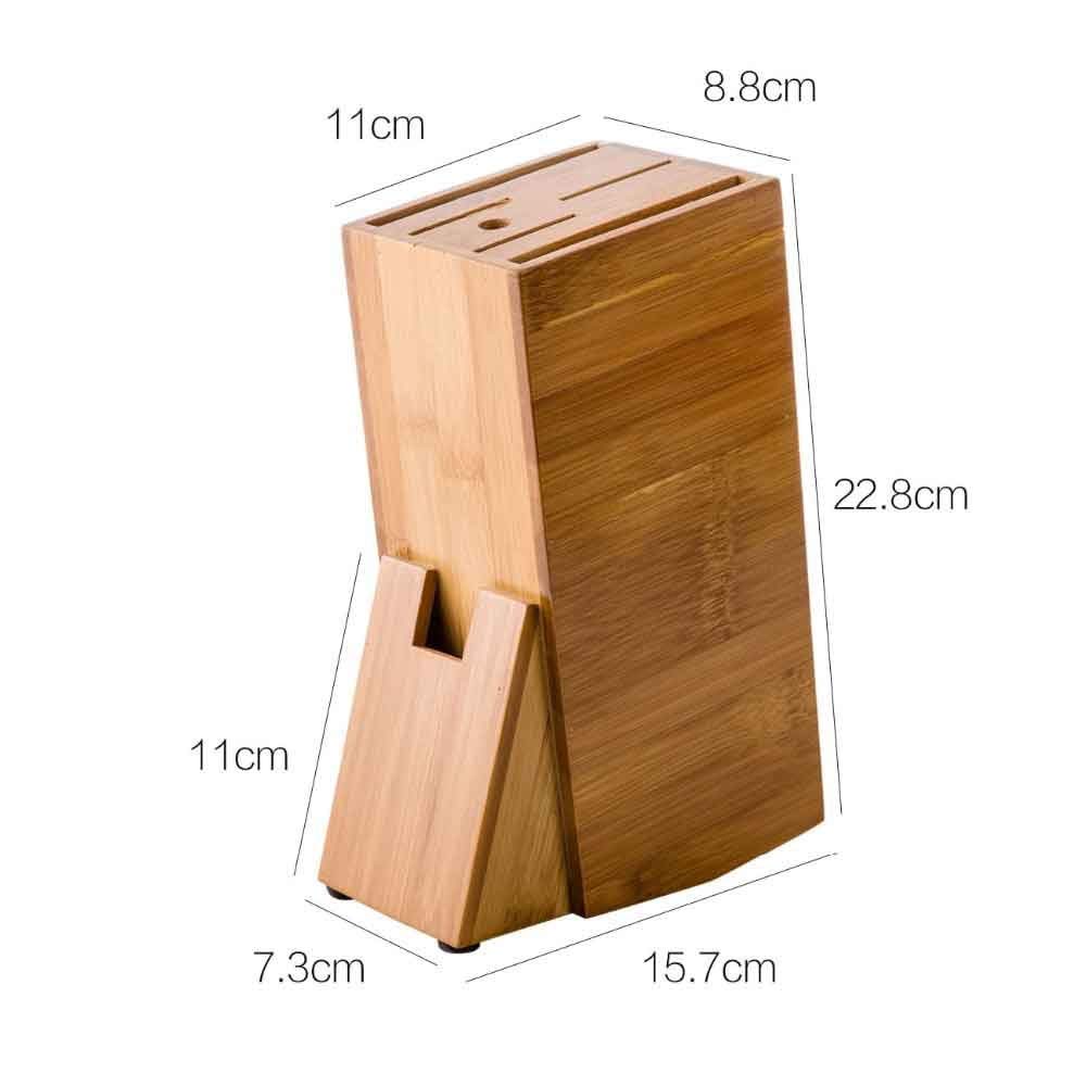 Portacoltelli in Legno Portacoltelli in bambù Portacoltelli Portaoggetti Scaffale Scaffale Portaoggetti Organizzatore Accessori da Cucina Strumento