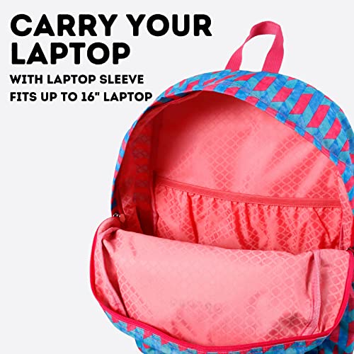 Image of J World Oz Middle School Backpack for Kids. Cute Laptop Bookbag for Girls Boys, Nordic