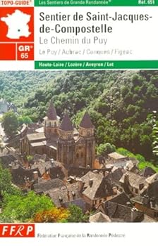 Paperback Sentier de Saint-Jacques-de-Compostelle. Le Chemin du Puy [French] Book