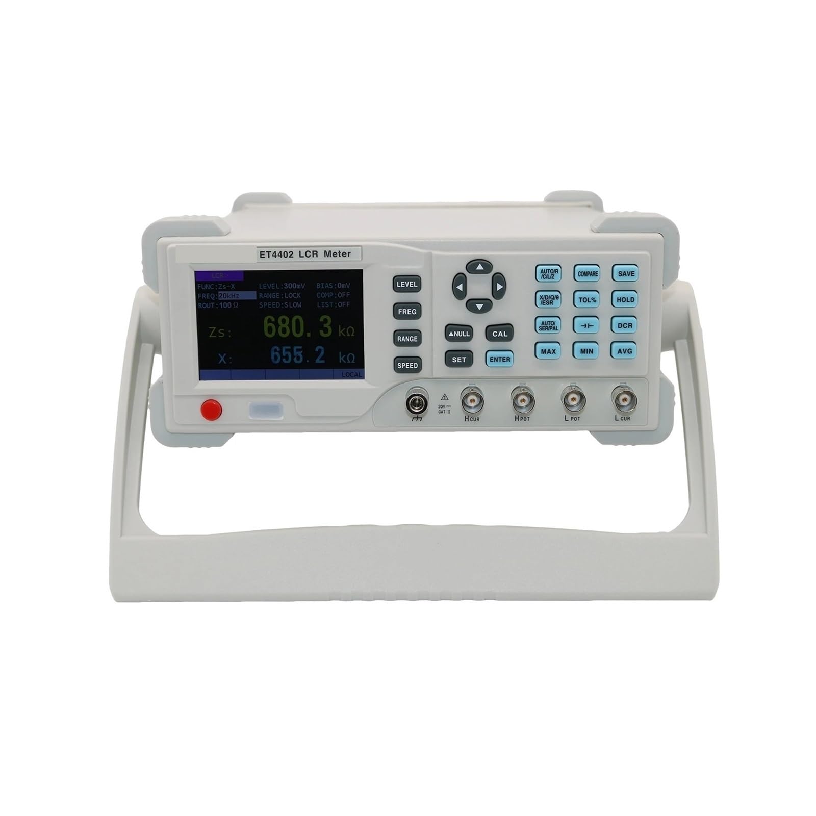 JVDDI ET4401 ET4410 LCR Benchtop Digital Brid Tester Desktop LCR Meter Capacitance Resistance Impedance Inductance Measure Meter