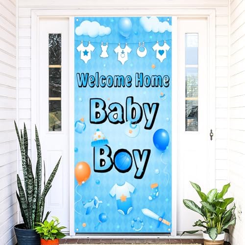 Labakita Home Baby Boy Door Banner, It’s a Boy