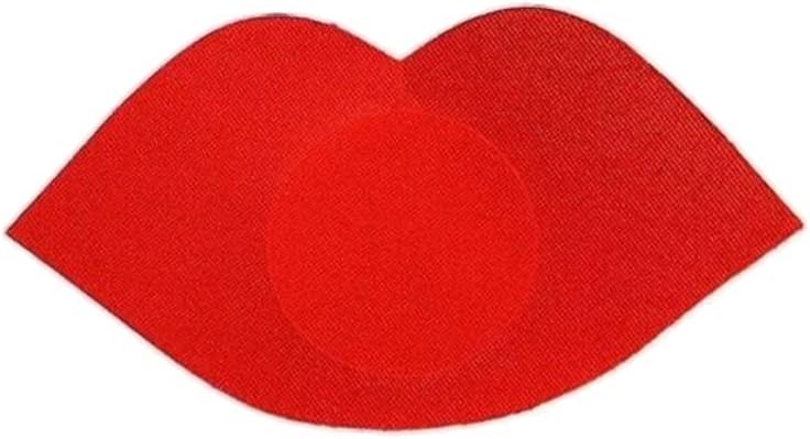 Womens Nipple Pasties Covers Red Hot Lips