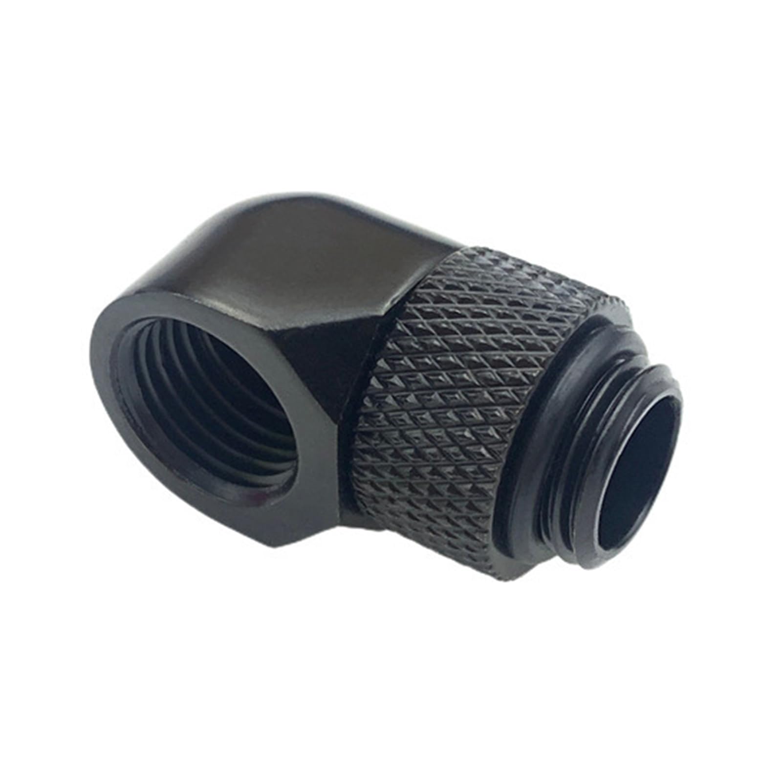 Pressure Resistant Rotating 90 Degree Water Cooling Elbow Metal Adapters for Enhances Cooling Water