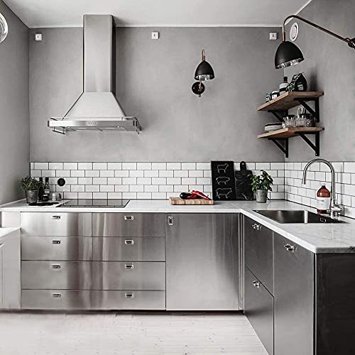 Image of HOME13 Silver Brush Wallpaper
