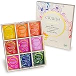 Creano Organic Fruit Tea Herbal Tea Gift Set – 27 Organic Tea Bags in 9 Dreamy Varieties – 54 g