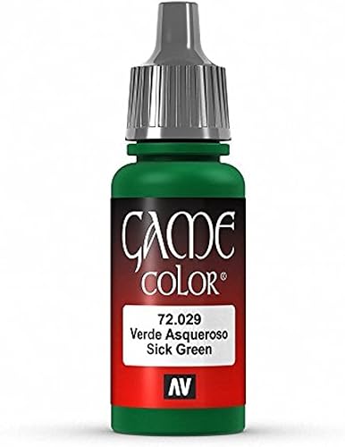 Miniatura 3 de Vallejo Pintura verde enferma del color del juego, 0.6 fl oz