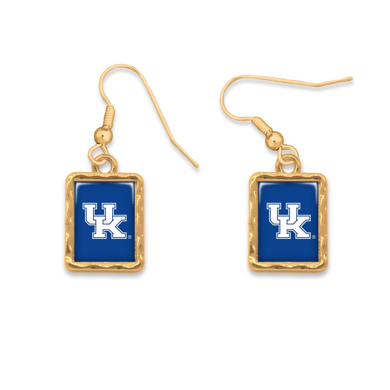 Kentucky Wildcats Vivian Gold Earrings Licensed Gift UK