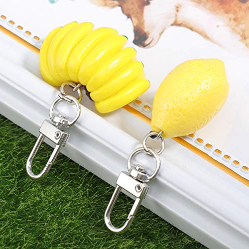 VALICLUD 2pcs squisita banana imitazione limone