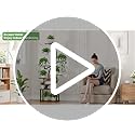 Plant Stand Indoor with Grow Lights - 62" Tall Plant Shelf, Lighted Corner Plant Stands for Indoor Growing, 8 Tiered Large Flower Holder, S-Shaped Decorative Rack for Living Room, Black, Patent Design