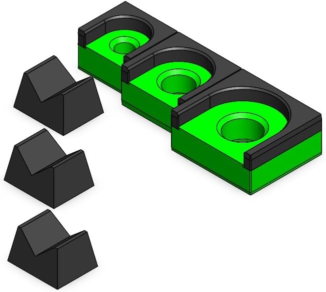 MagAttach Ratchet Organizer Kit (3 Piece Set, Green/Black)