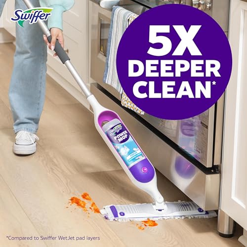 Swiffer PowerMop Multi-Surface Mopping Pad Refills for Floor Cleaning, 11 Count - Image 8
