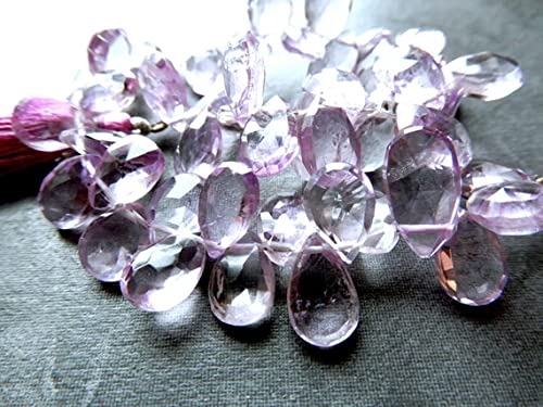 Améthyste rose véritable en gouttes pour remplacer vos gemmes ternes - 2
