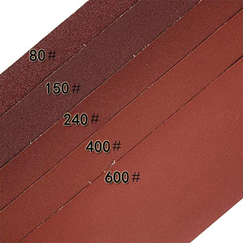 2 Rolls 80 Grits Sandpaper Roll Abrasive Sanding Roll Polishing Grinding Tools Used for Woodcarving Root Carving and Core Carving 10m x 100mm - Image 2