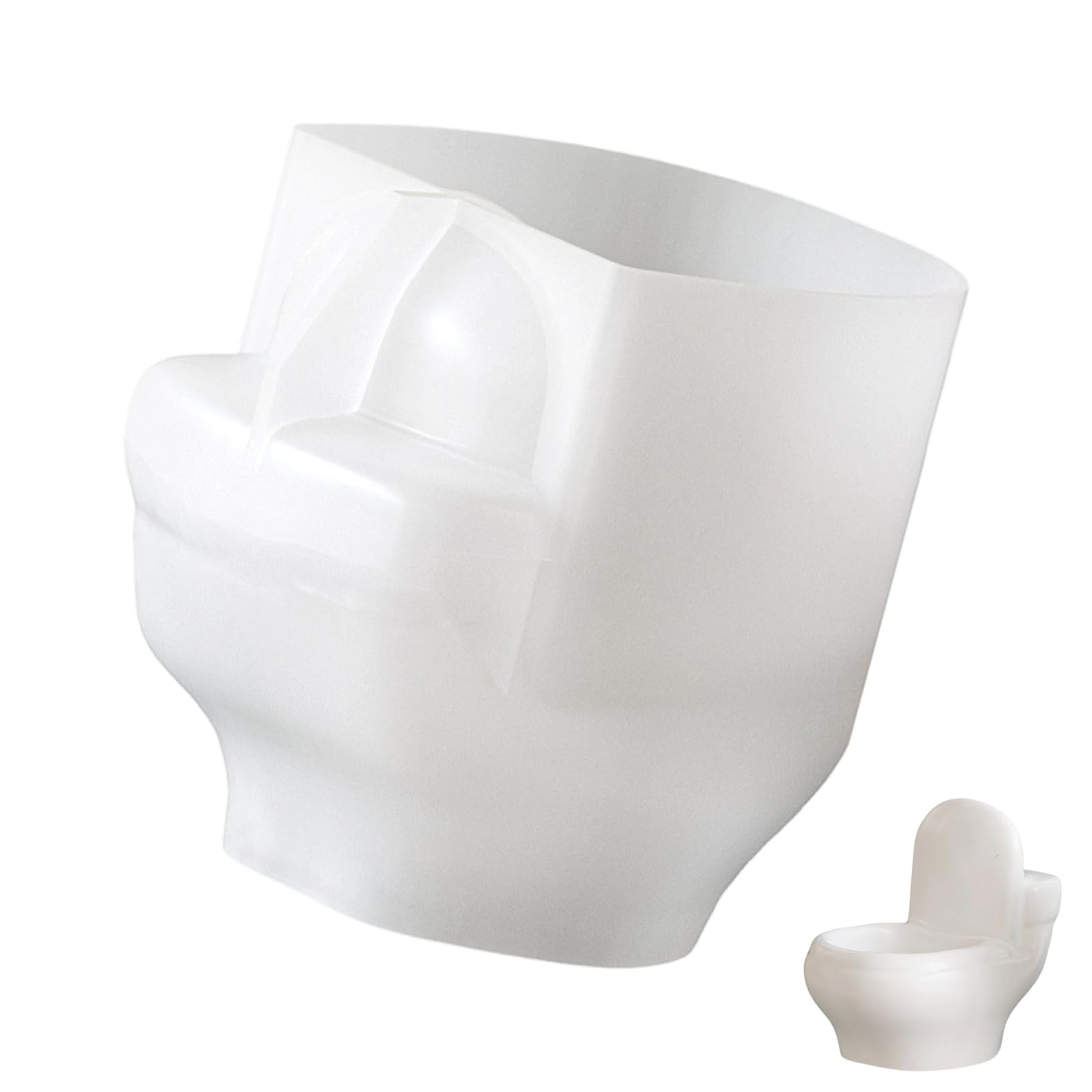 OSNIYAW Fantasy Toilet Design Silicone Mold Multipurpose Beginner Friendly Artistic Creation Silicone