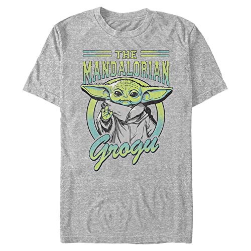 T-shirt Star Wars Grogu homme coton col rond vetement mode vintage imprimé