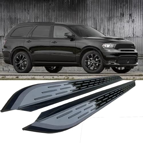 Estribos laterales para Dodge Durango 2018-2026 aluminio 2 piezas