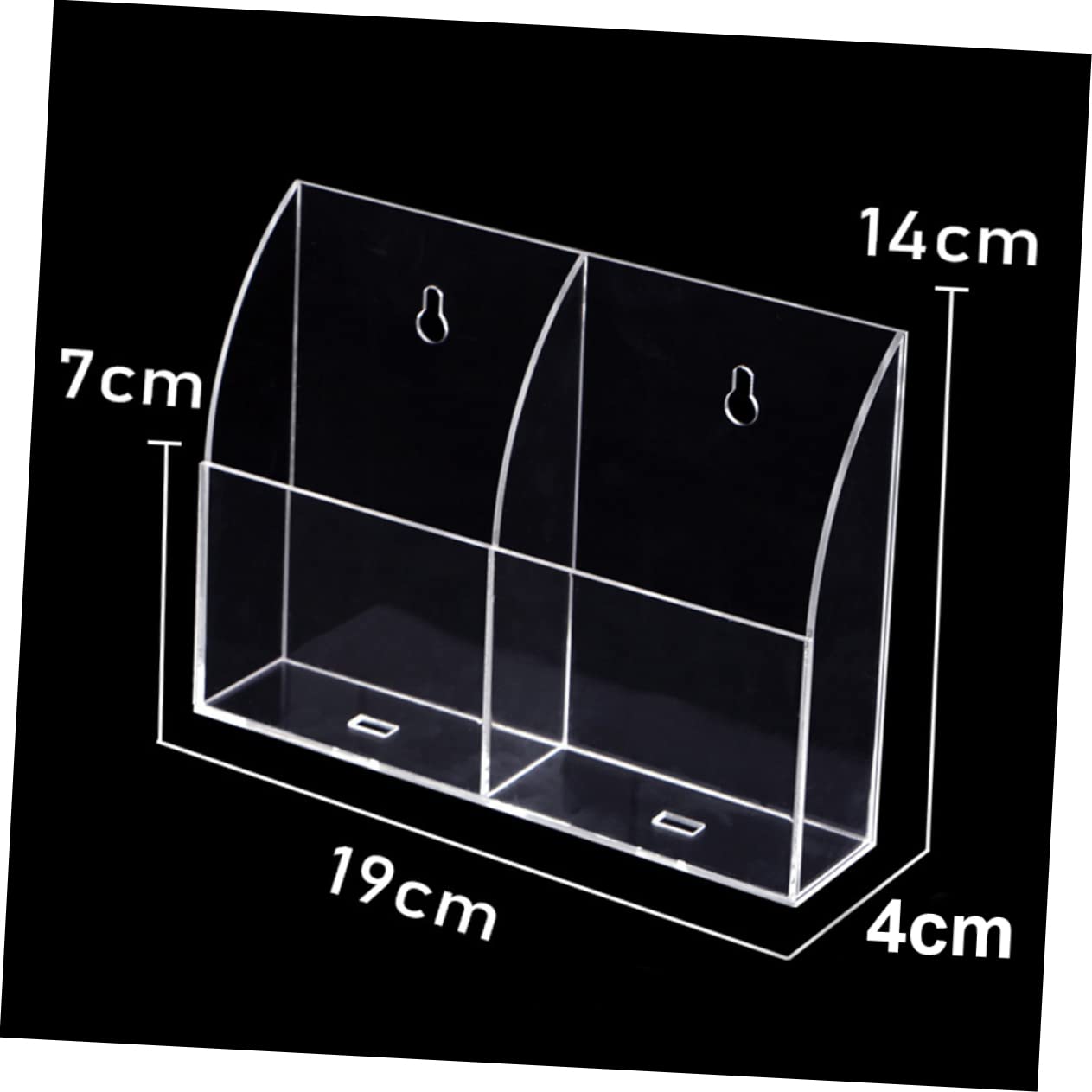 Ciieeo Soporte para Mando Estante De Almacenamiento Caja De Teléfono Diseño Simple Estuche De Pared