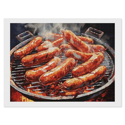 Art diamant saucisse on fire pour retrouver le calme et libérer son esprit créatif