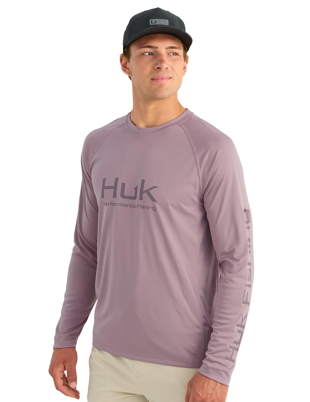 HUK Men's Pursuit Vented Long Sleeve Fishing Shirt (+30 UPF)
