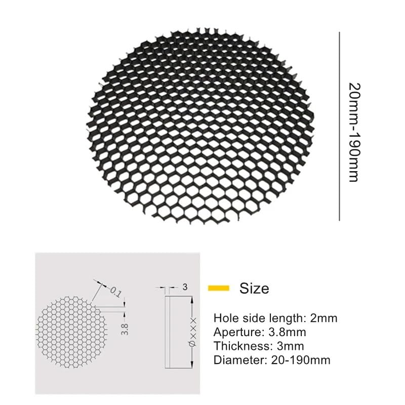 BCOMFY LED Downlight 2er Set - Blendfrei Mit Wabengitter, Aluminium