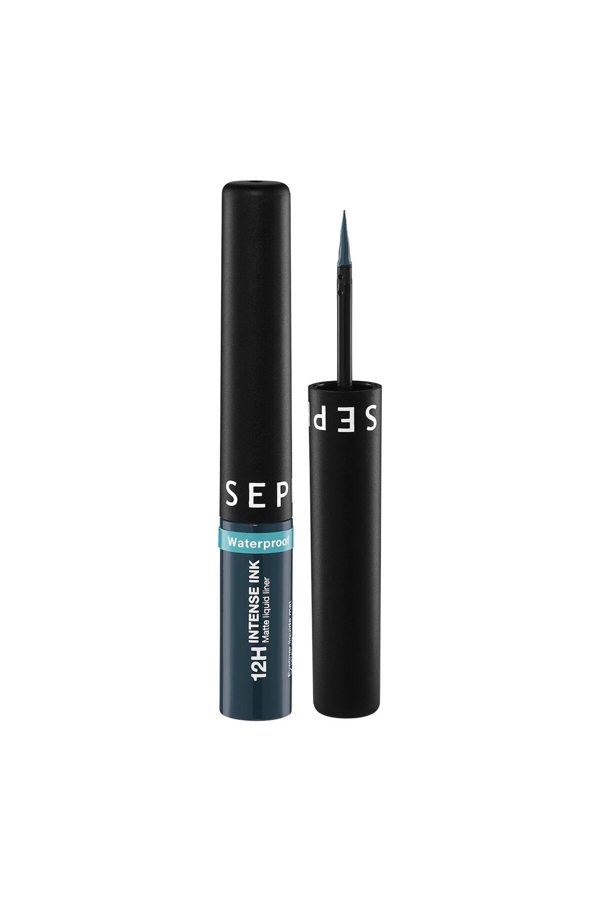 Sephora Intense Ink Liner - Mat Ve Yoğun Likit Eyeliner, 03 Forest Green
