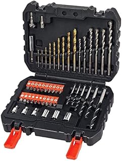 Black + Decker A7188 Drill and Screwdriver Bit Set 50-Piece