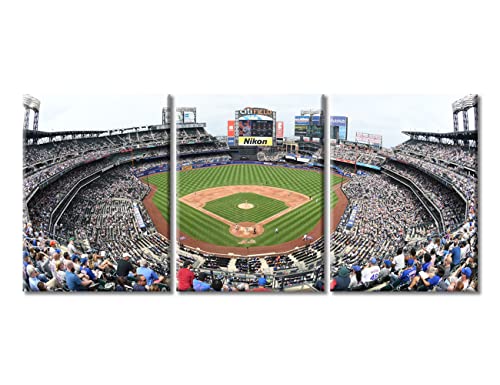 Tableau Citi Field TUMOVO solution decoration murale grand format pour salon