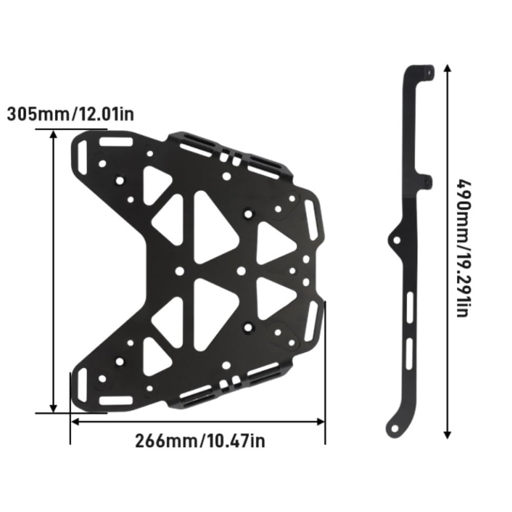 Pannier Holder para Tenere 700 para XTZ700 para Rally Edition Equipaje Trasero De Motocicleta