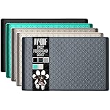 Dog Cat Mat for Food and Water, Waterproof Pet Bowl Mat Nonslip Pet Feeding Mats, Rubber Pet Placeme