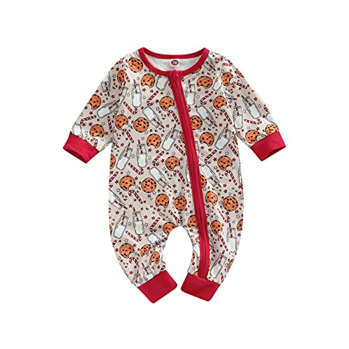 Image of Halloween Baby Boy Girl Outfit Pumpkin Long Sleeve Onesie Romper Jumpsuit Halloween Clothes Girl Boy