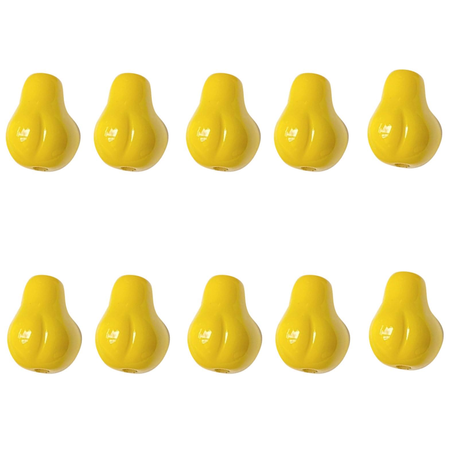 Xjdzineq Assorted Fruit Lemon Beads for and Classroom Projects Fruit Lemon Craft Beads
