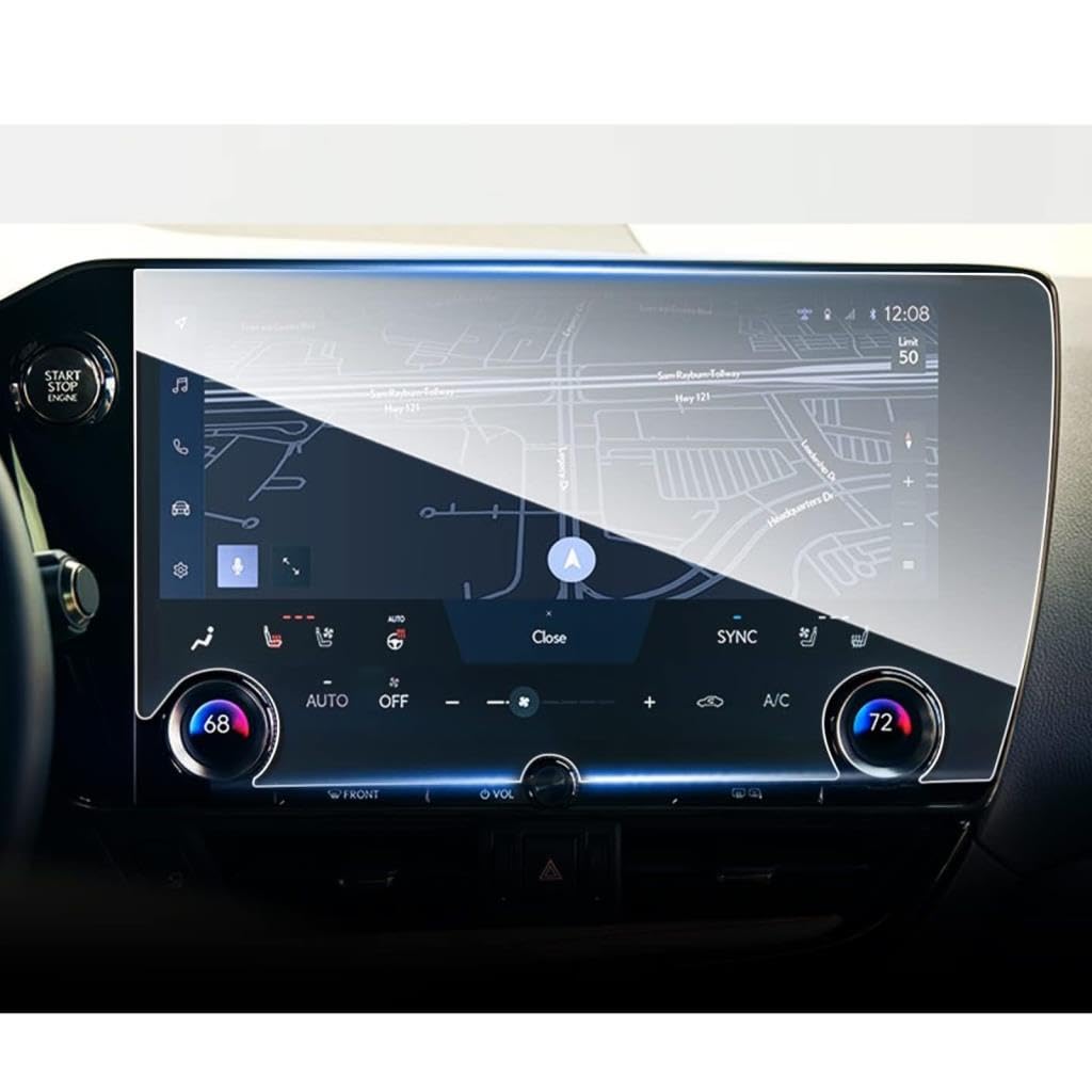Engo Lexus Lm 14 İnç İle Uyumlu Ekran Koruyucu Multimedya Nano Parlak Şeffaf