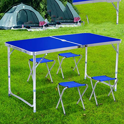 Wxbdd Folding Table Heavy Duty Portable Folding Rectangular Table Catering Camping Trestle Picnic Bbq Party Kitchen/Home/Garden/Event/Party Table #TOP2