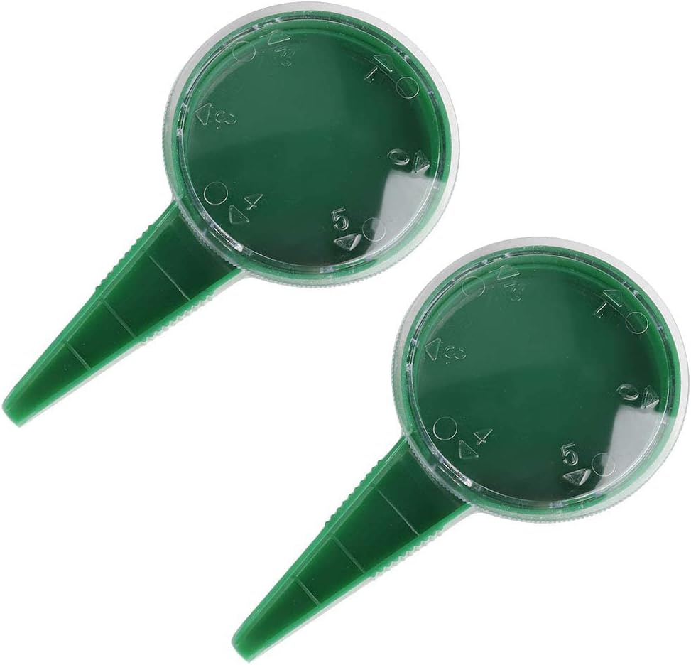 2 x Garden Seed Feeder, Multi Setting Garden Sowing Seeds Dispenser and Planter with Seed Dial Ideal for Sowing 5 Different Seeds in Gardening