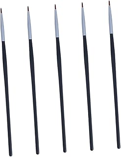 5 brochas cosméticas para delineador de ojos,...