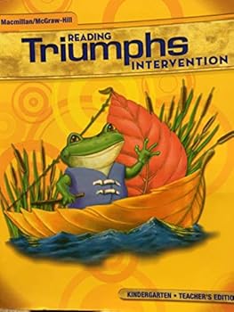 Spiral-bound Reading Triumphs intervention Grade K Teachers Edition Book