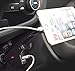 WixGear Car Mount Charger, Universal Magnetic Car Charger Socket Mount Holder, with Dual USB Charger, for Cell Phones and Mini Tablets with Fast Swift-Snap Technology, Magnetic Cell Phone Mount