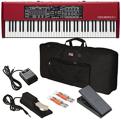 Amazon.com: Nord Electro 5 HP 73 Stage Keyboard BONUS PAK w/ Gig 