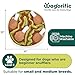 Wagorific Dog Enrichment Toys Interactive Dog Treat Puzzle, Squeaky Dog Toys, Machine Washable Puzzle Hide Treats for Slow Feeder, Made of Recycled Materials, All Breed Sizes
