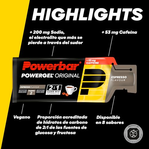 Miniatura 3 de Powerbar PowerGel (24x41g) Espresso (con cafeína)