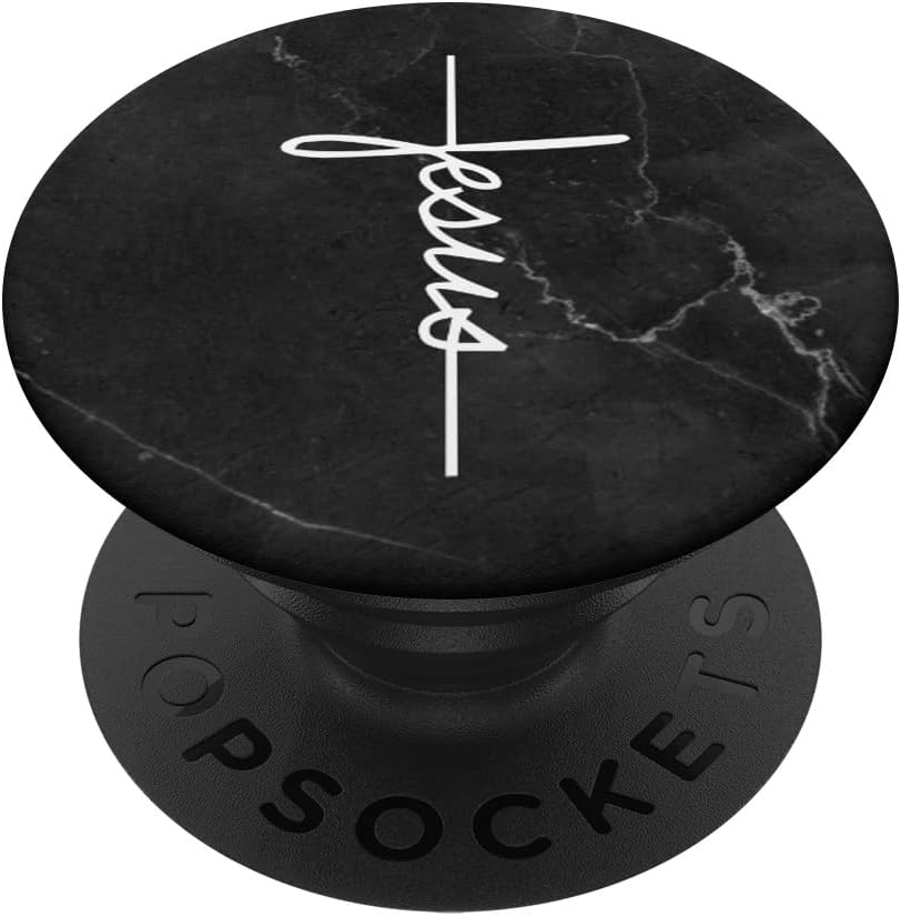 Inspirational Christian Cross Jesus PopSockets MagSafe PopGrip for iPhone