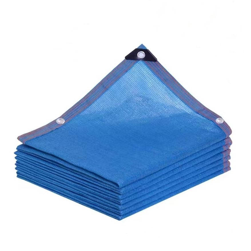 Bâche piscine rectangulaire 2x8m en polyéthylène résistant pour débris
