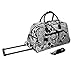 World Traveler 21-Inch Carry-On Rolling Duffel Bag, Black White Paisley
