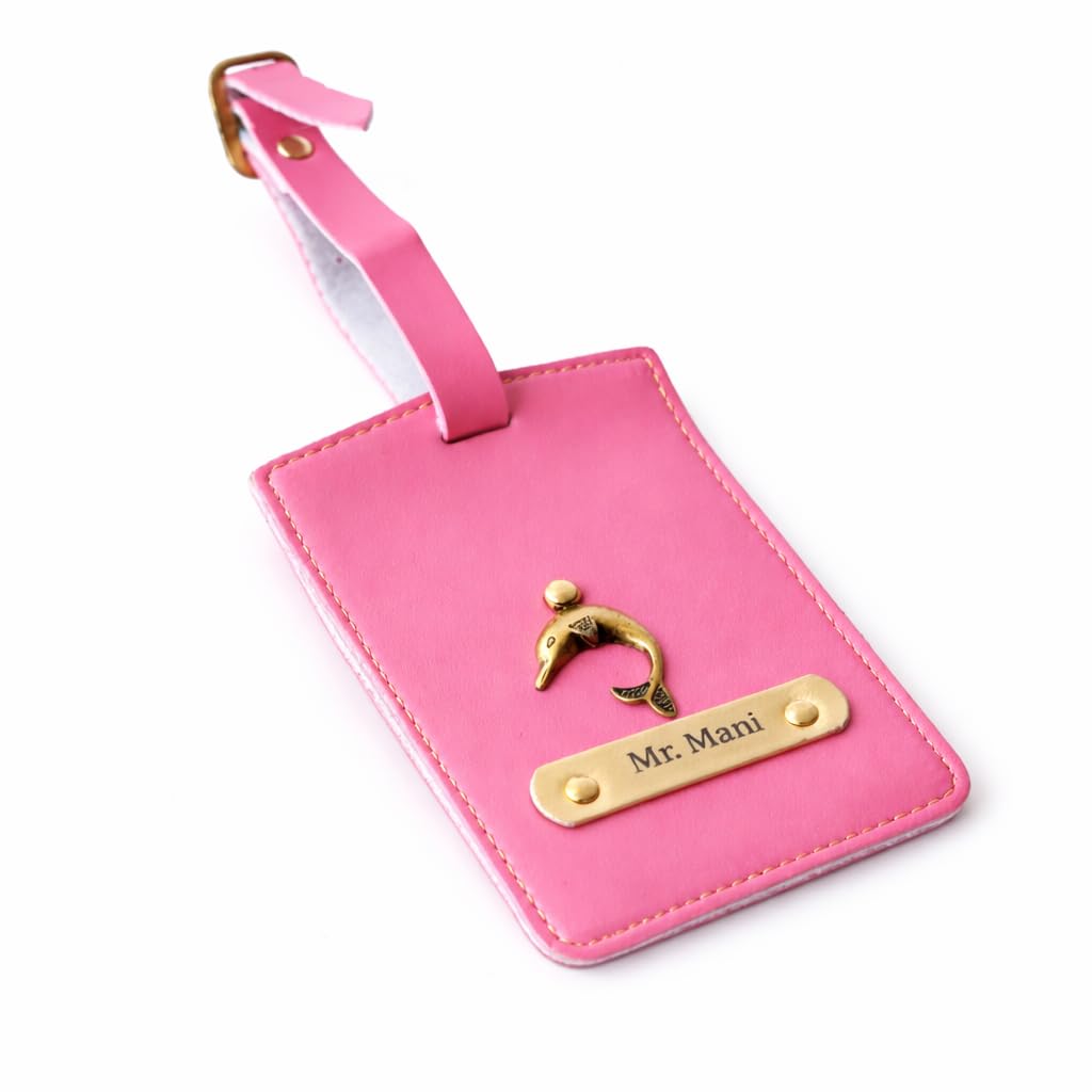 Thebaegift Personalized Luggage Tag with Custom Name– Premium Vegan Leather Travel Tag – Engraved Name ID Tag for Suitcase, Backpack – Unique Gift for Travelers, Couples, Birthday & Anniversary-image-42