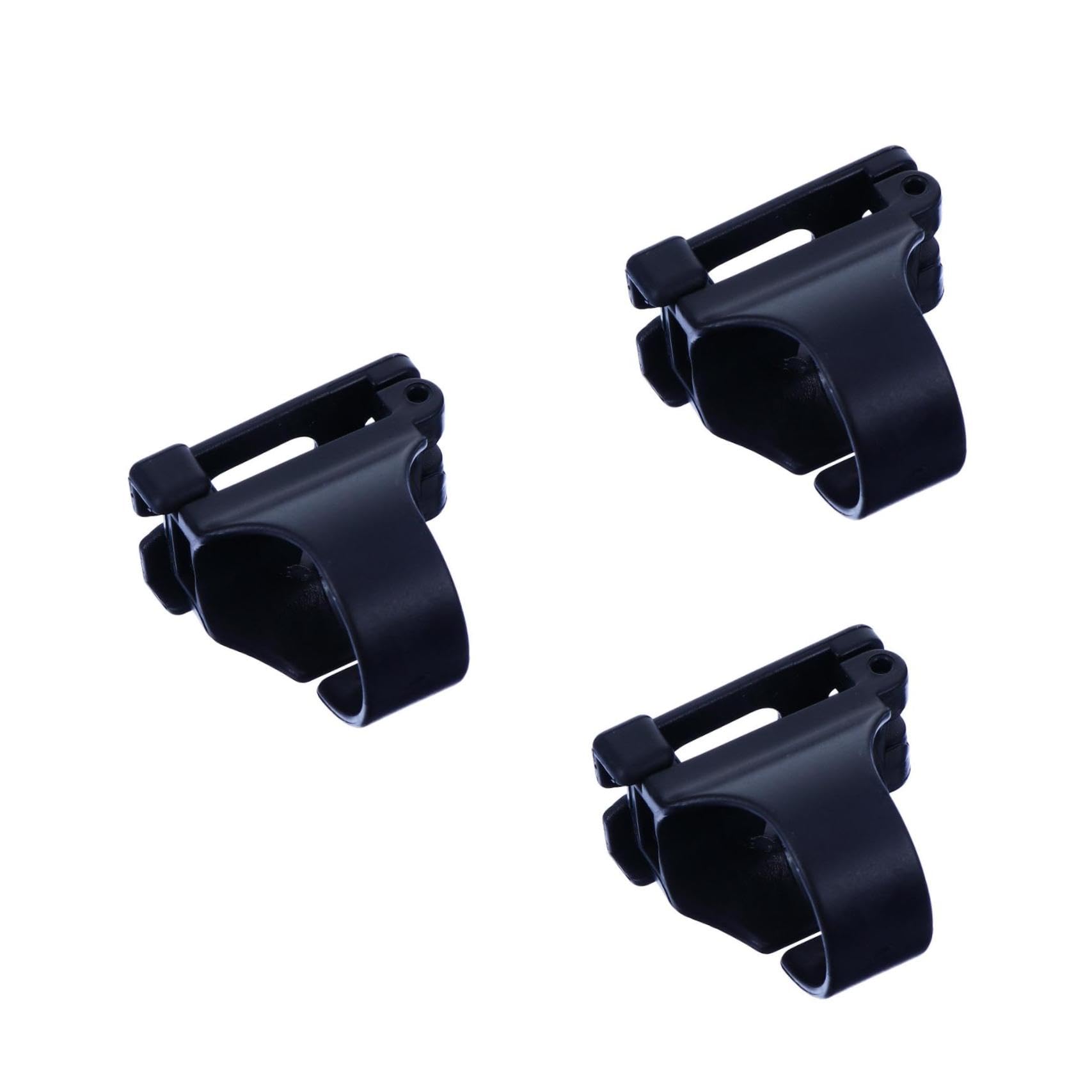 Sosoport 2 Sätze À 10 Stück Schnorchelschnalle Schnellspanner für Schnorchelhalter Schnorchel-Clips Silikonhalter Tauchzubehör Schnorchelgurt Taucherbrille Beatmungsschlauch Snooker Plastik